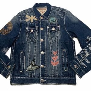 True Religion super patches jacket